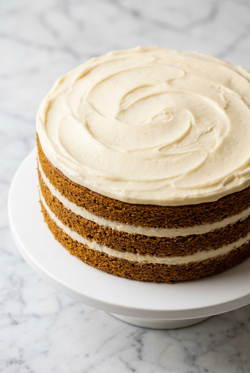 pumpkin layer cake