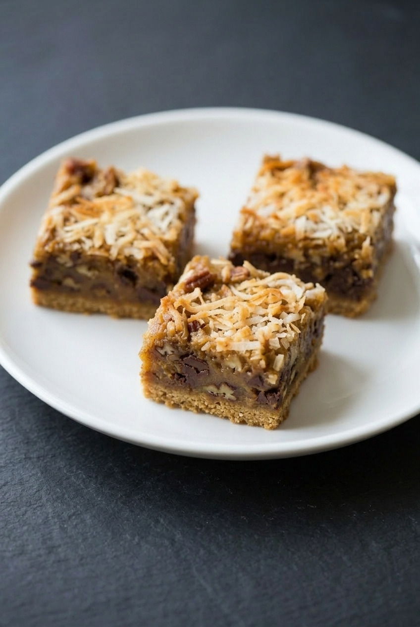 pumpkin magic layer bars side view