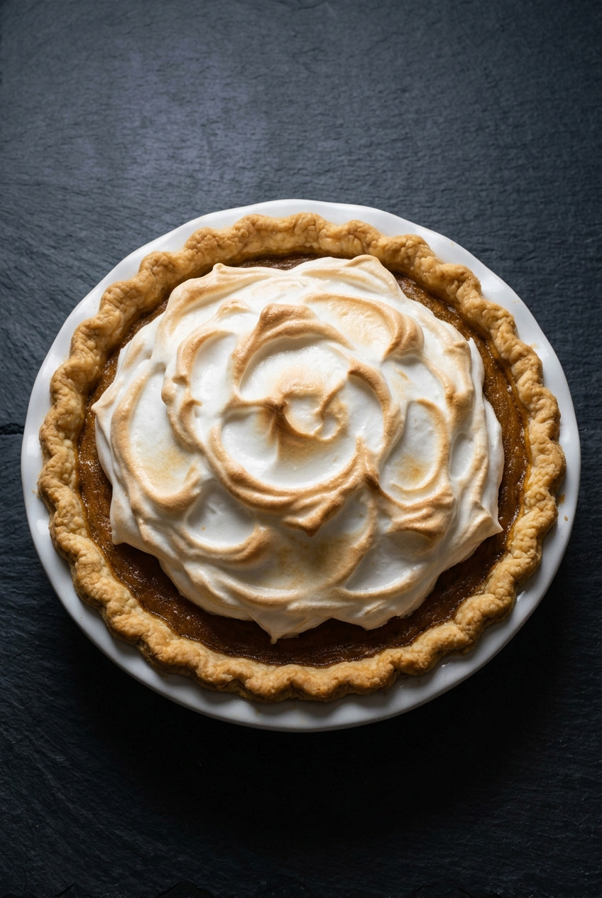pumpkin meringue pie