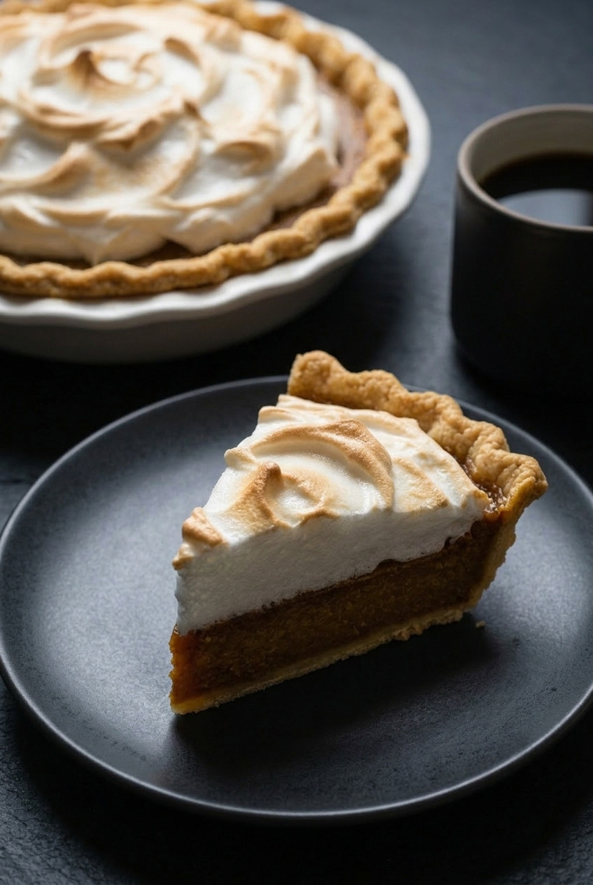 pumpkin meringue pie complete meal