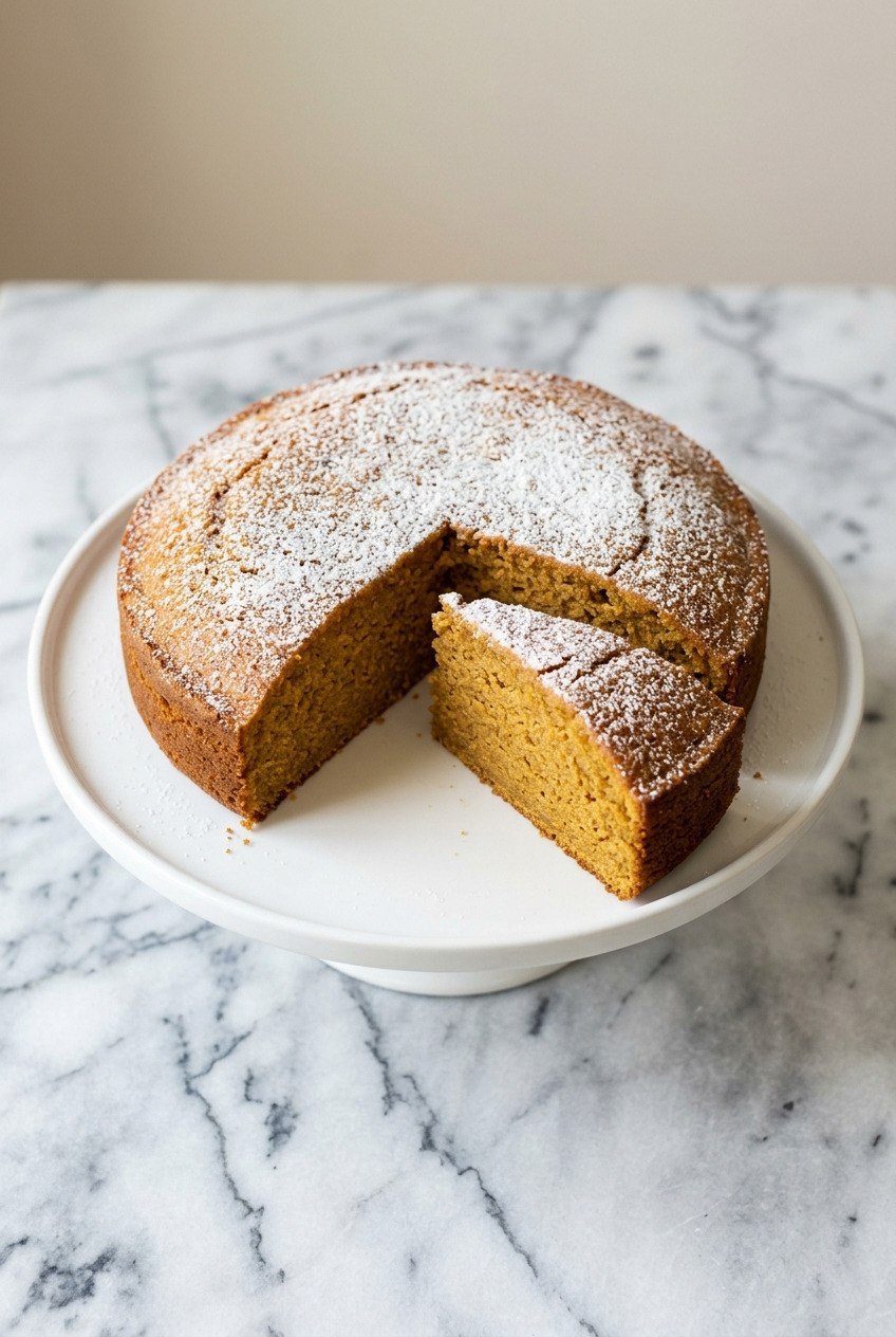 pumpkin olive oil cake