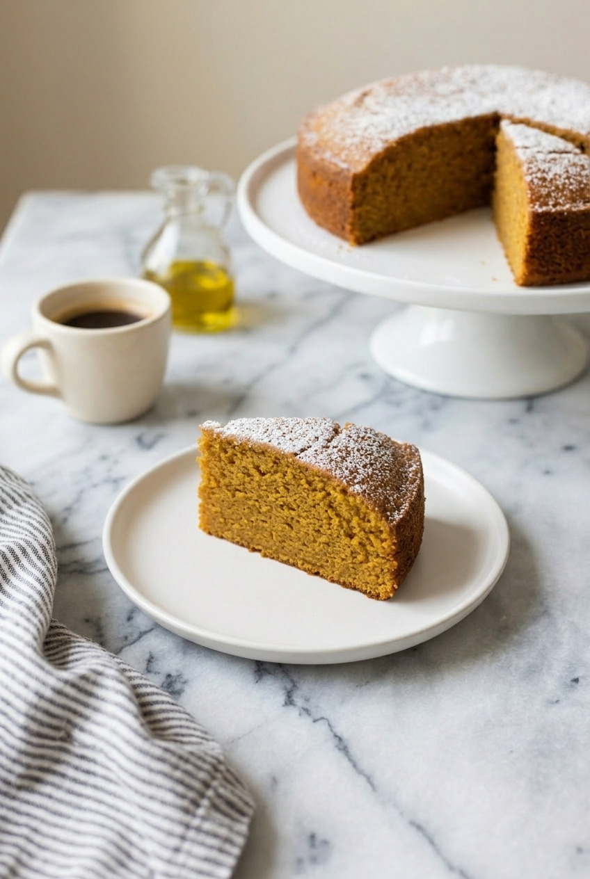 pumpkin olive oil cake complete meal