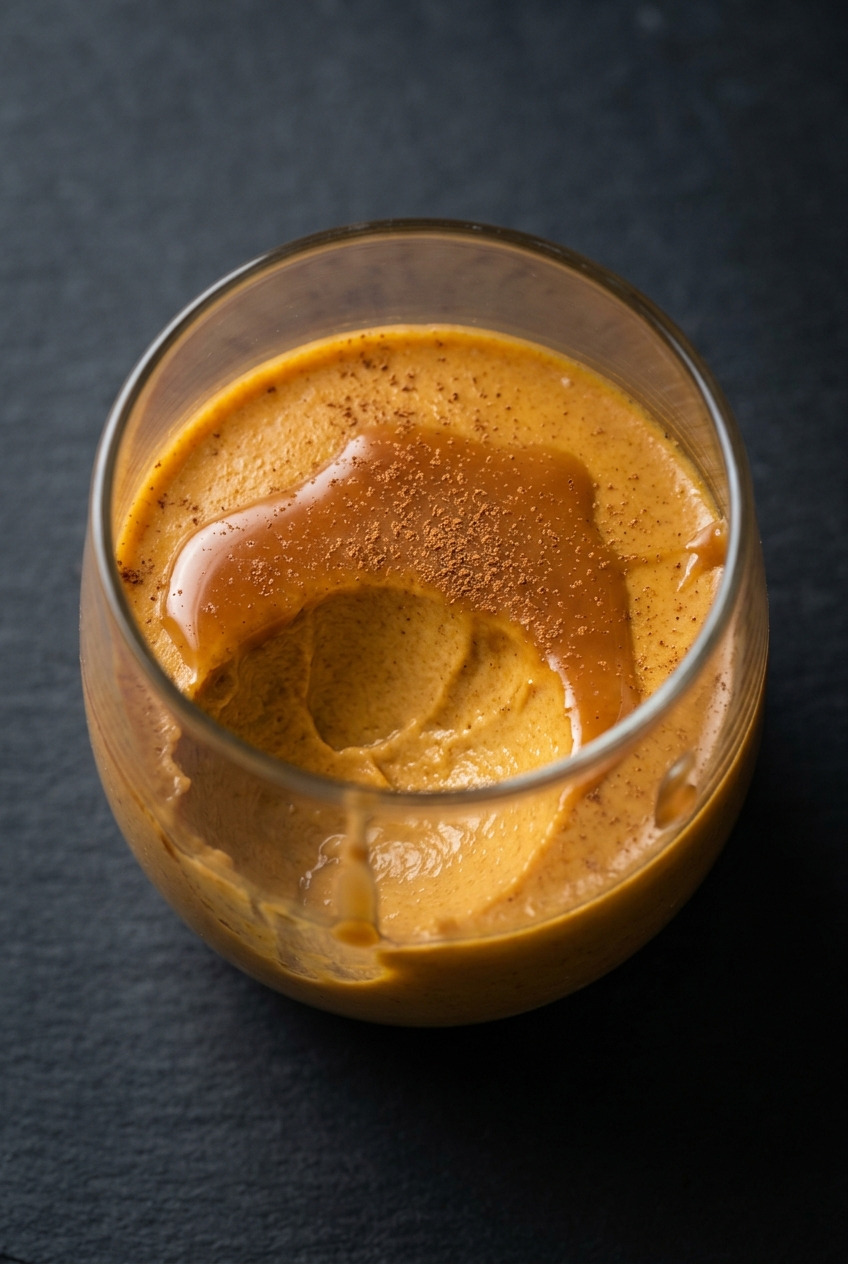 pumpkin panna cotta