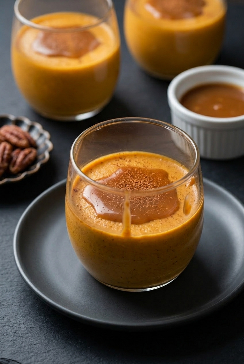 pumpkin panna cotta complete meal