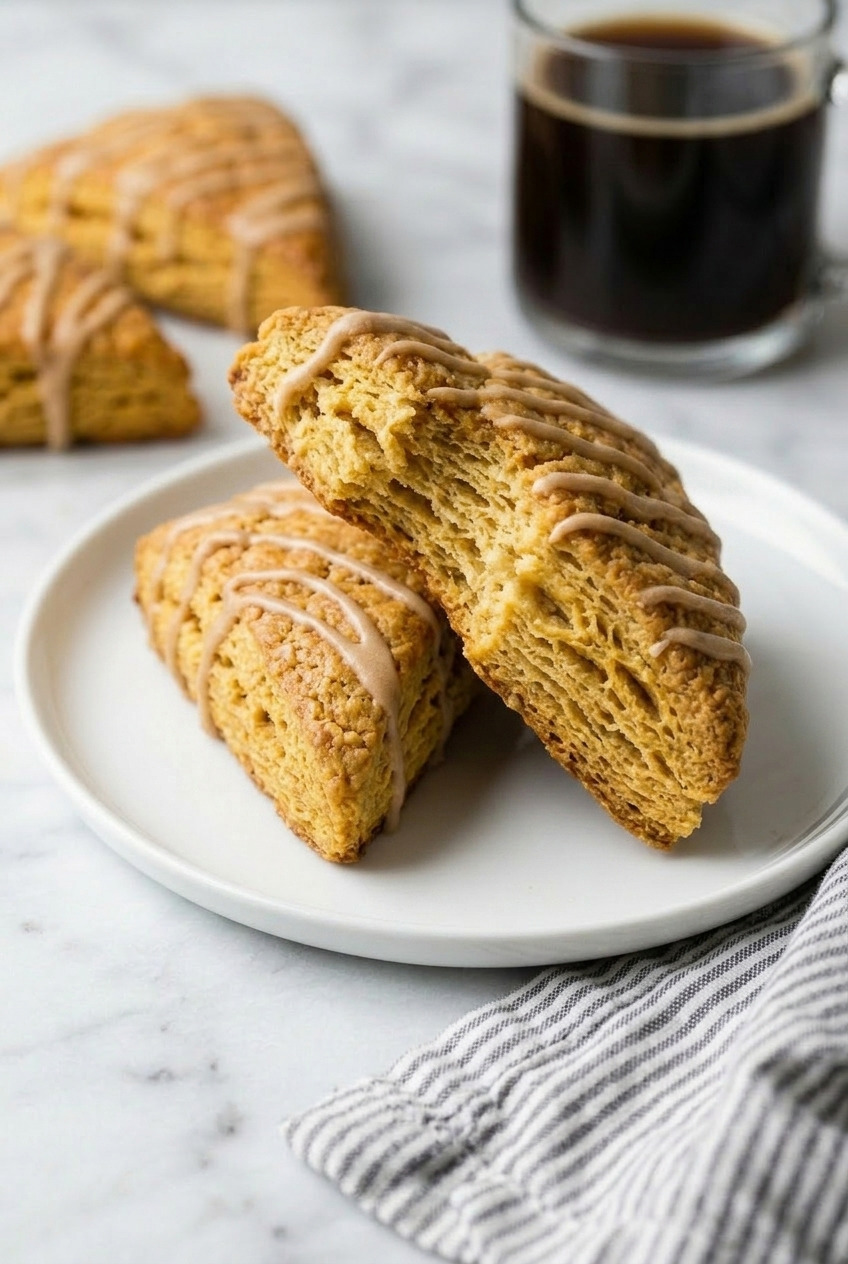 pumpkin scones dinner scene