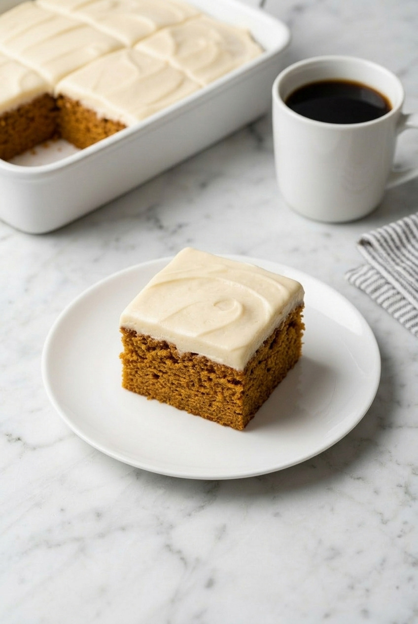 pumpkin sheet cake complete meal