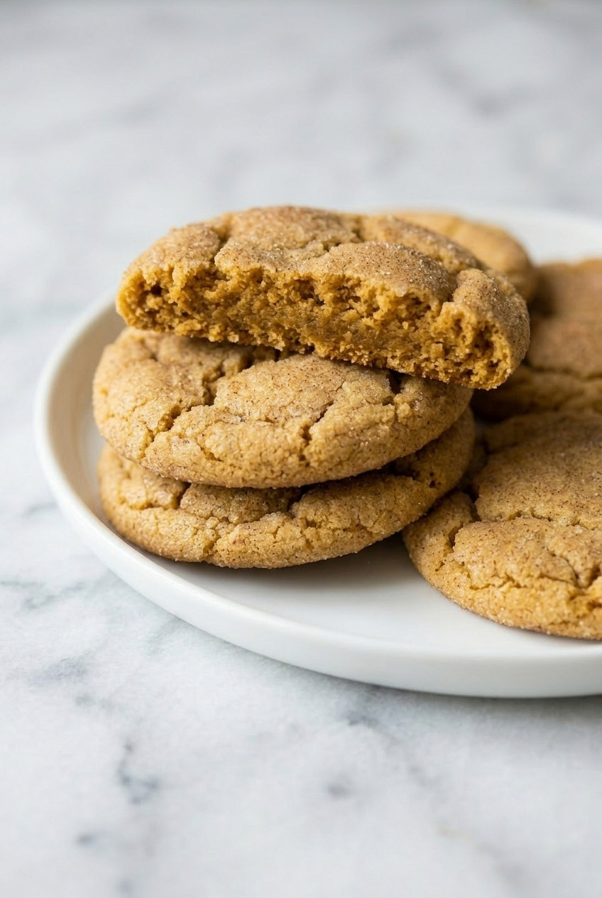 pumpkin snickerdoodles dinner scene