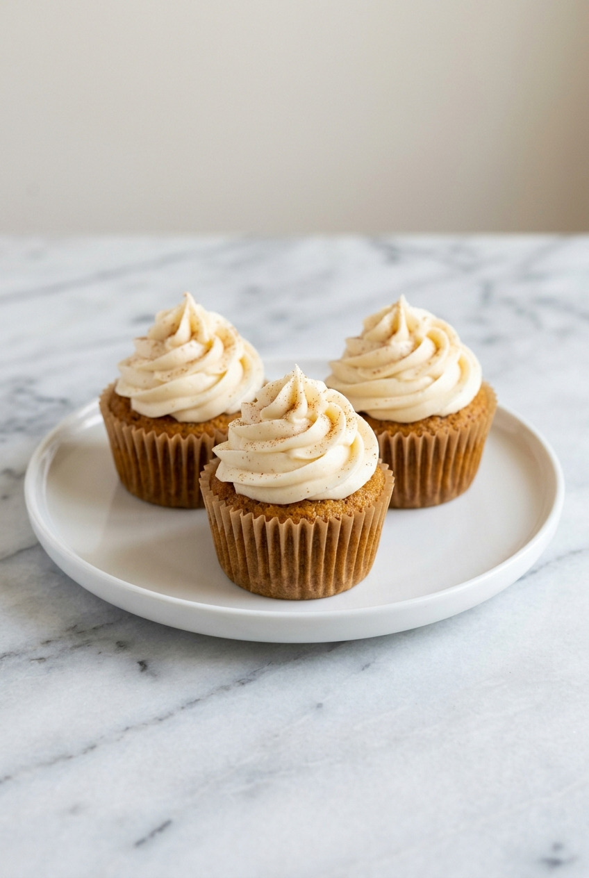 pumpkin spice cupcakes