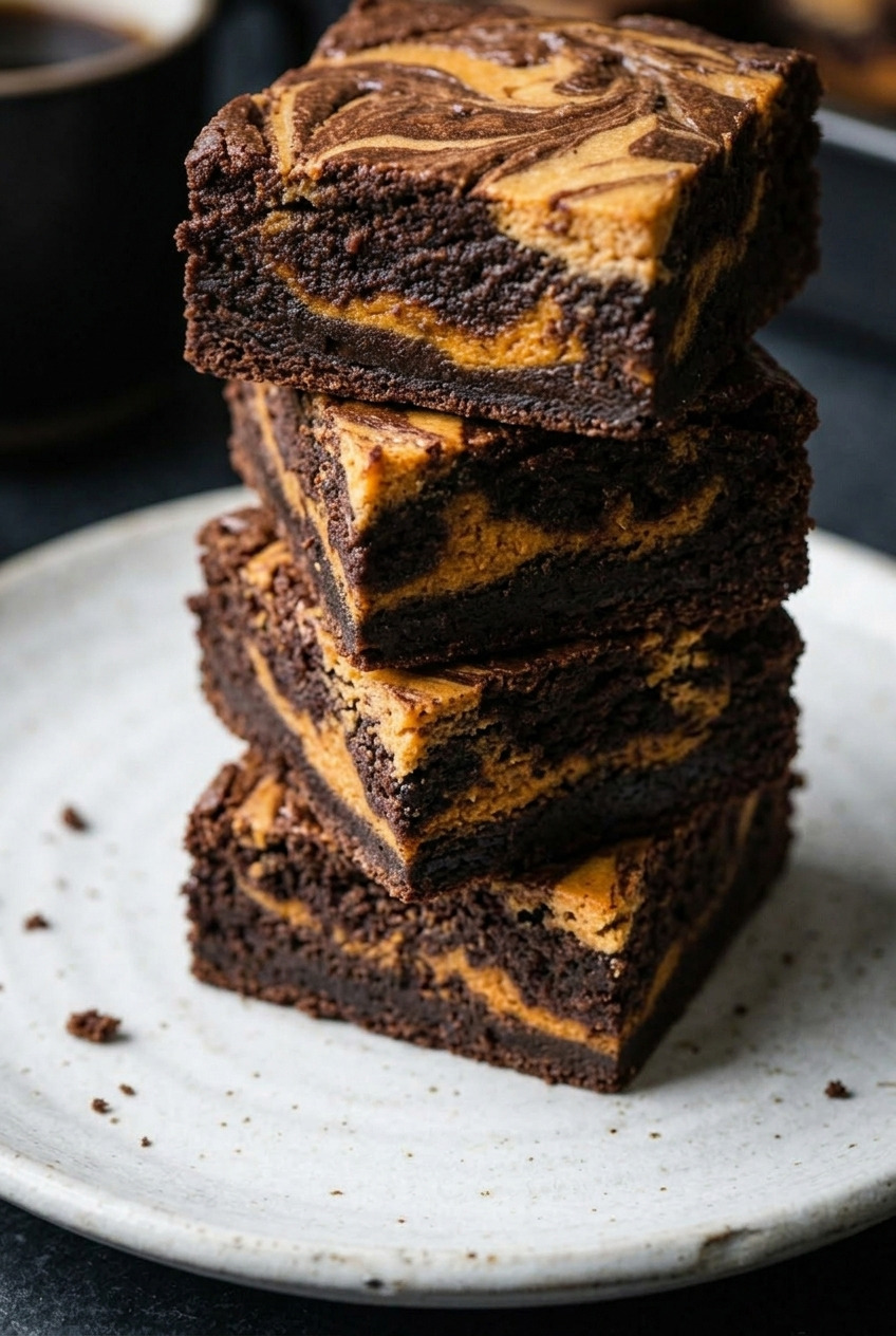 pumpkin swirl brownies complete meal