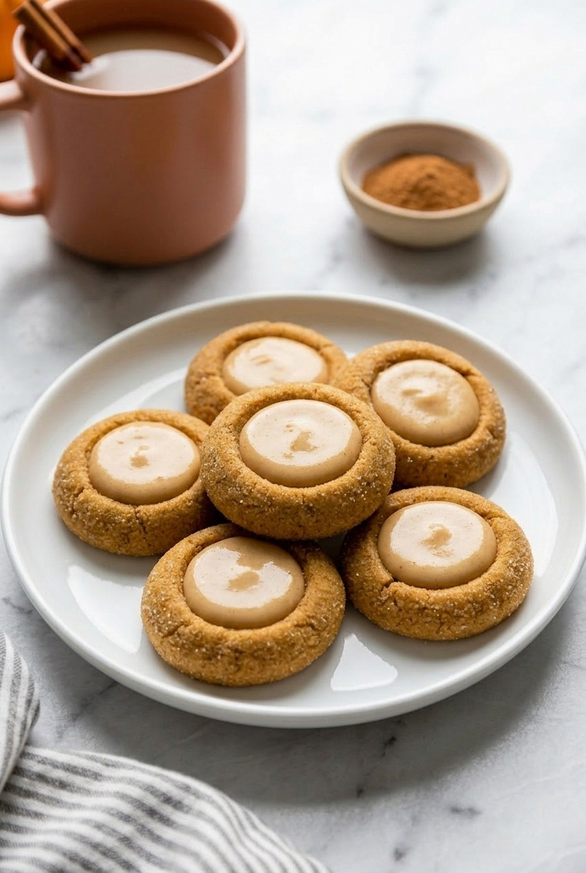pumpkin thumbprint cookies complete meal