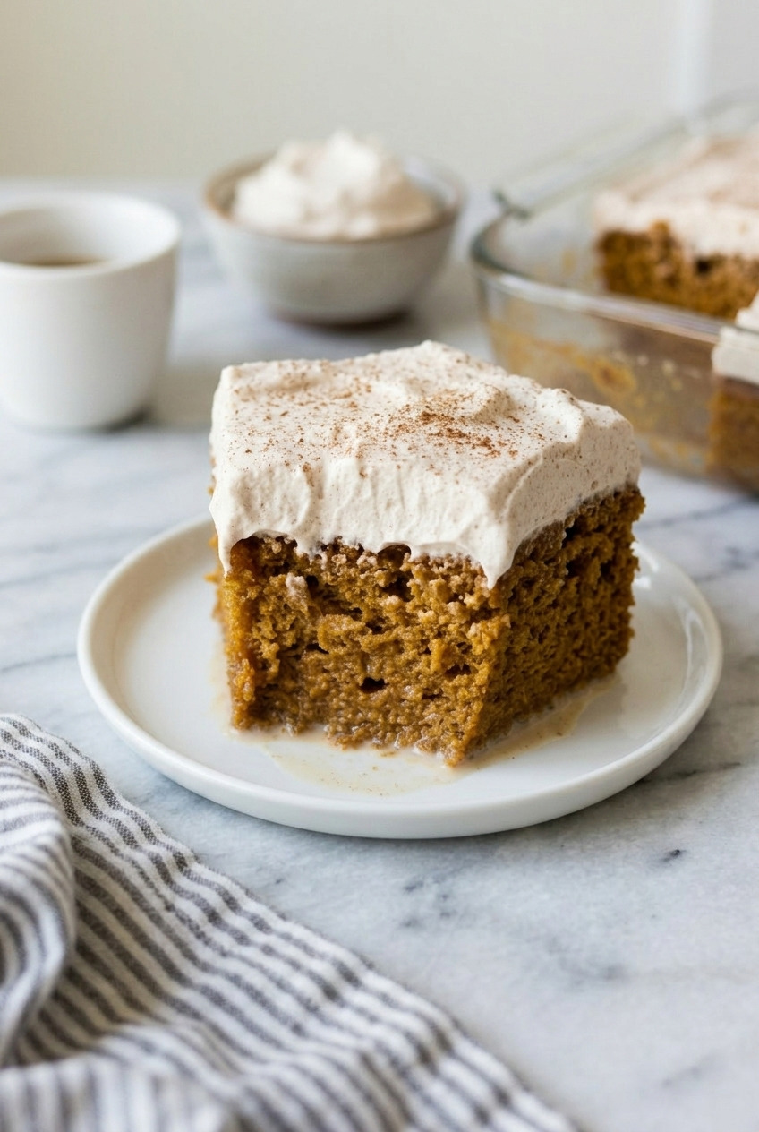 pumpkin tres leches cake complete meal