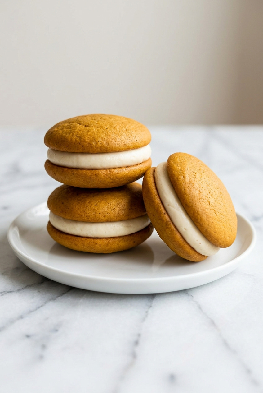 pumpkin whoopie pies