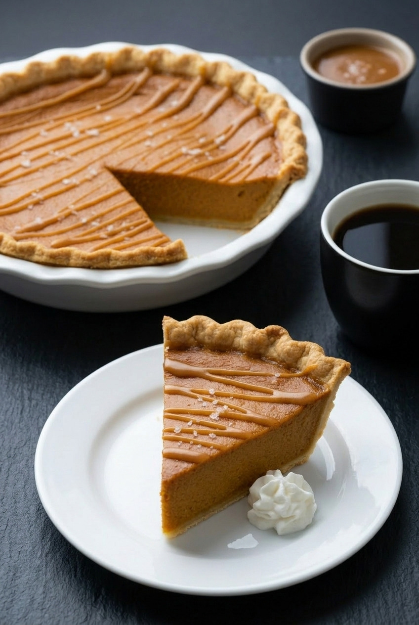 salted caramel pumpkin pie complete meal
