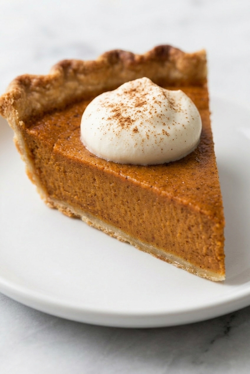 black folks southern sweet potato pie side view