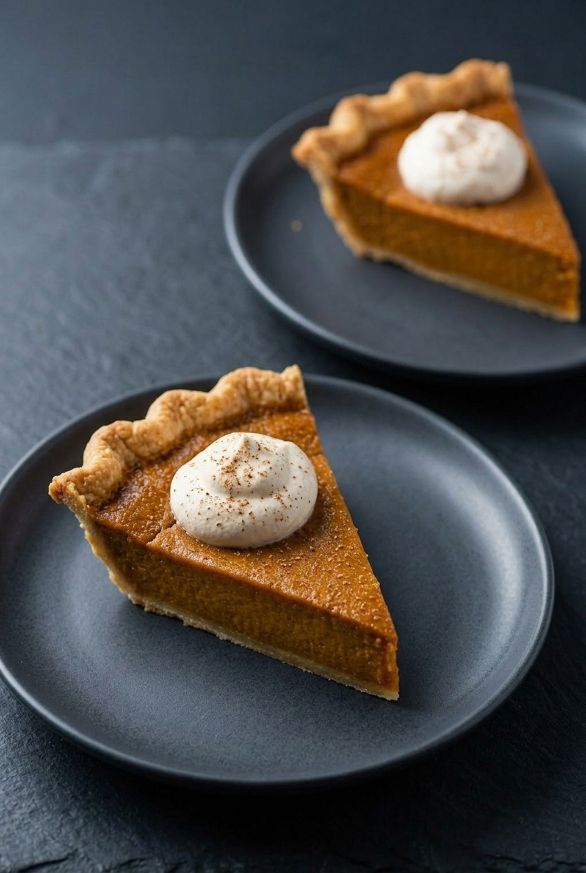bourbon sweet potato pie dinner scene