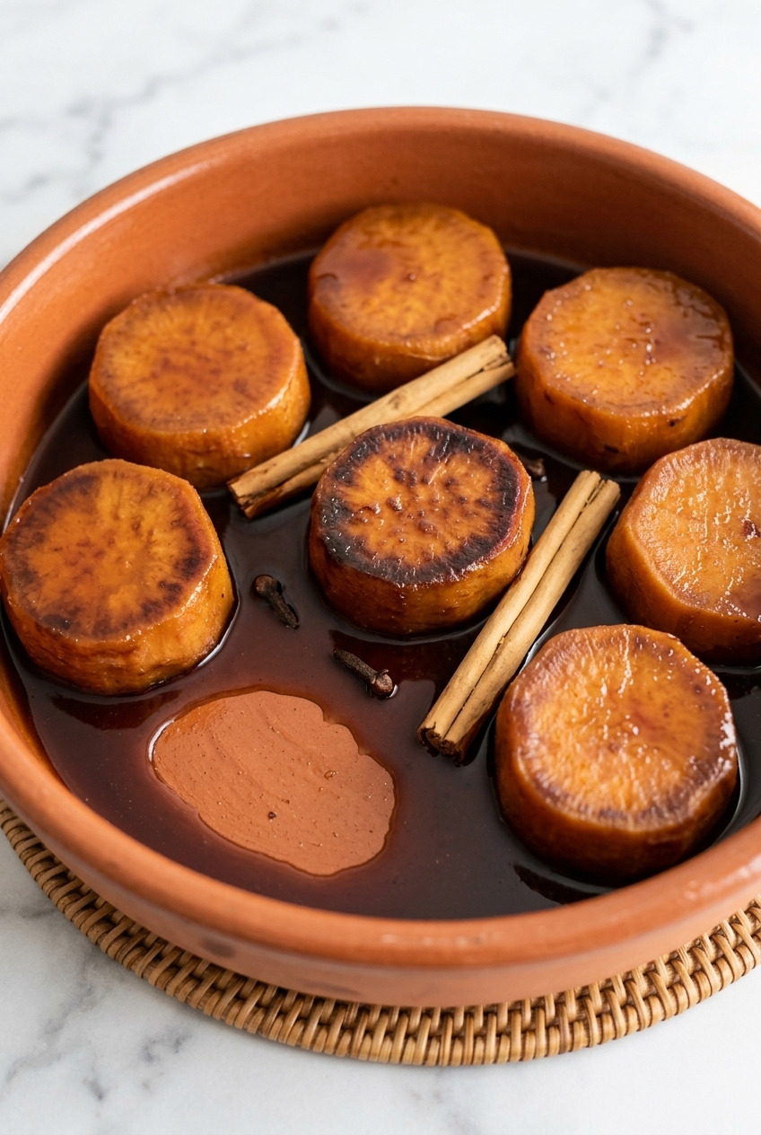 camote enmielado mexican piloncillo sweet potatoes