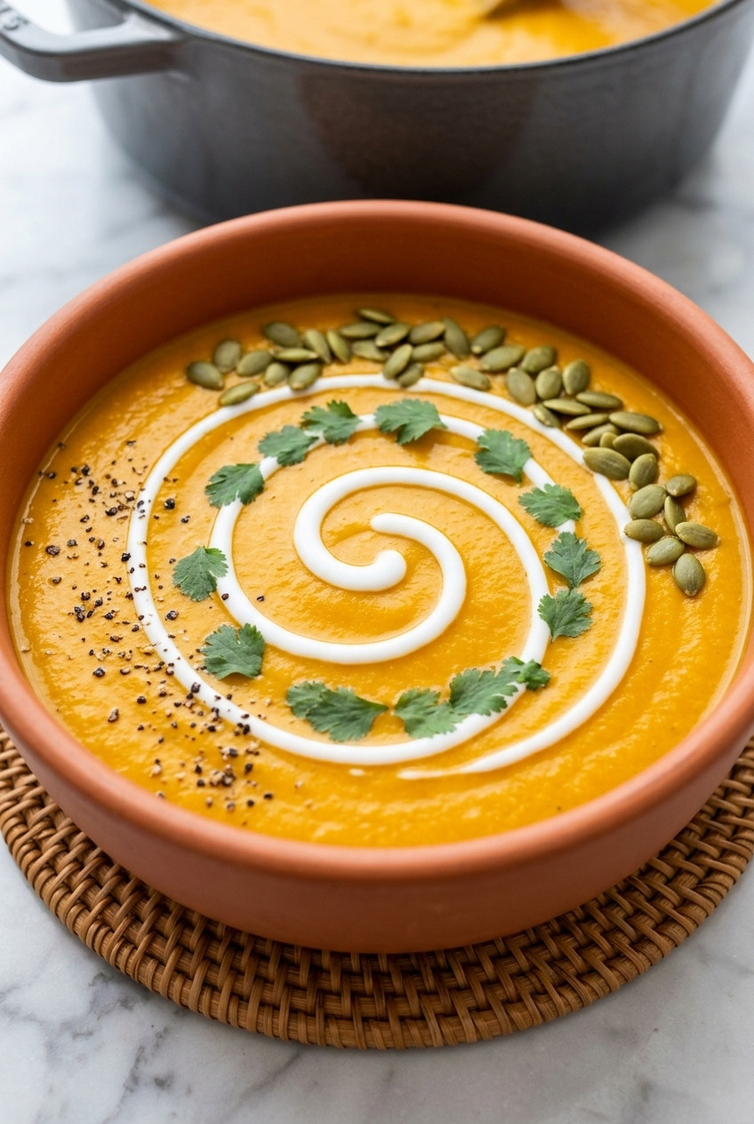 curried sweet potato soup