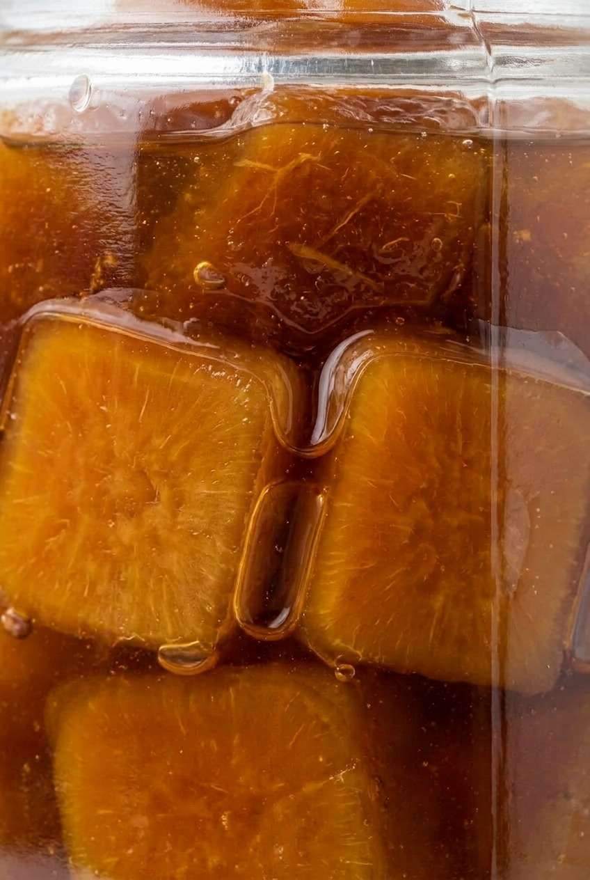 doce de batata doce brazilian sweet potato compote close up