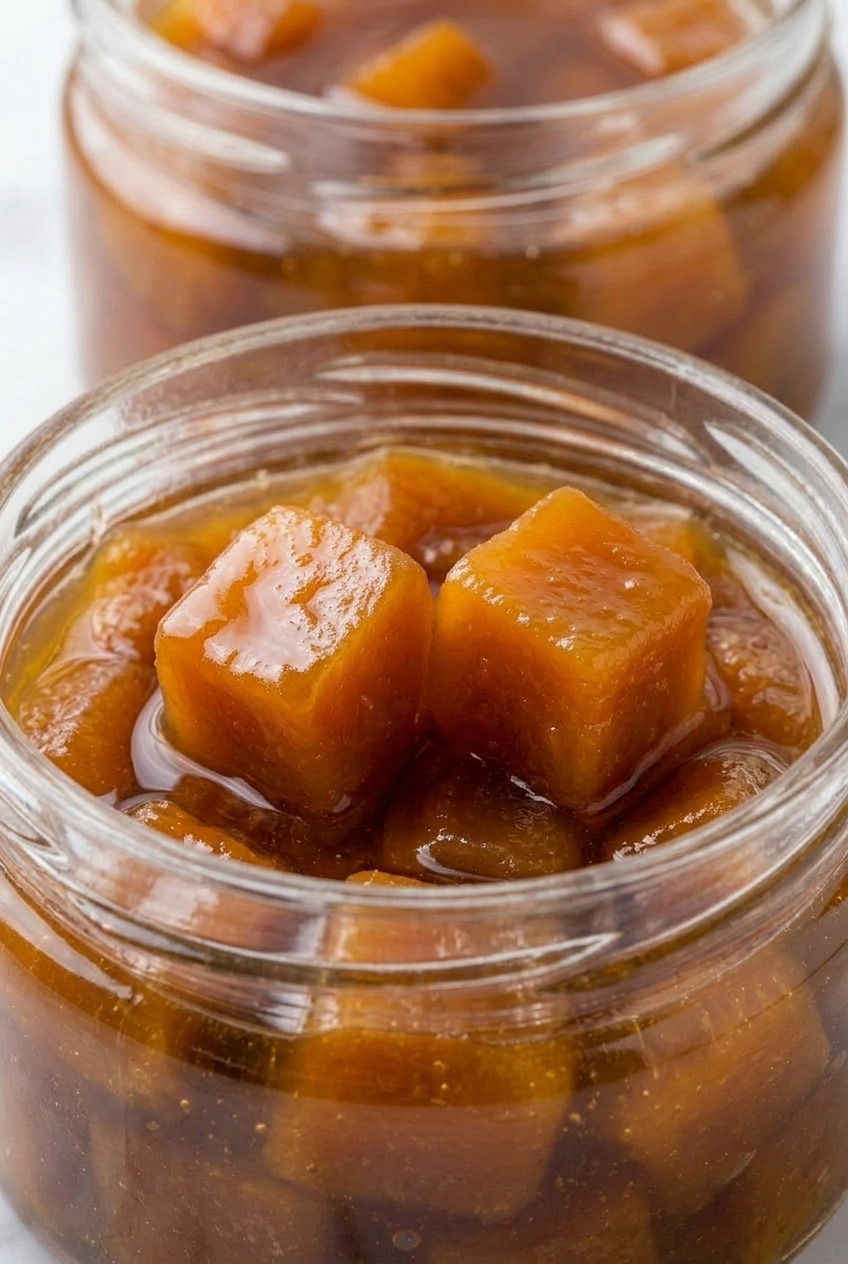 doce de batata doce brazilian sweet potato compote dinner scene
