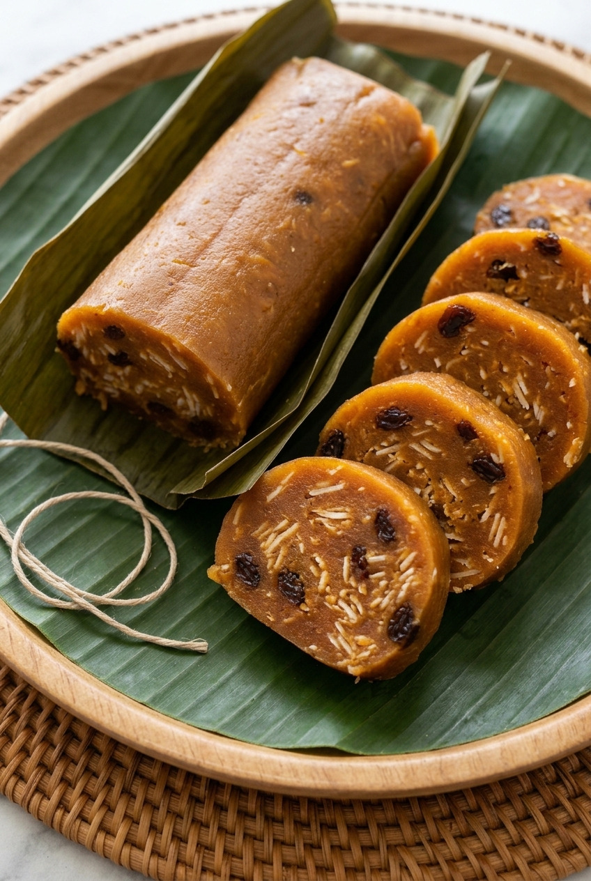 ducana antiguan sweet potato dumplings