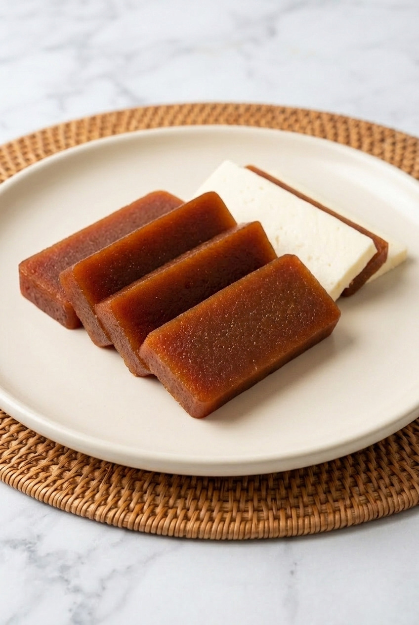 dulce de batata argentine sweet potato paste served