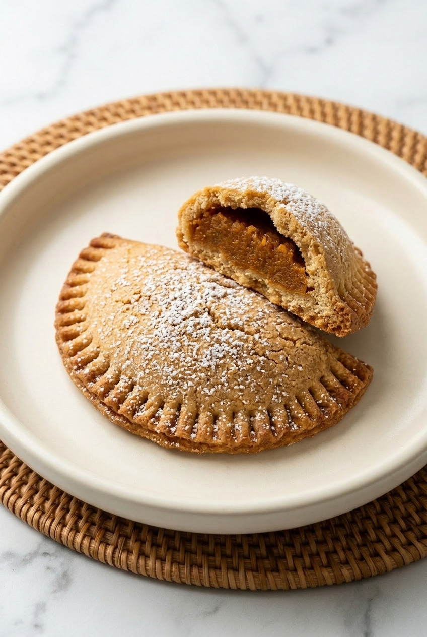 fried sweet potato hand pies served