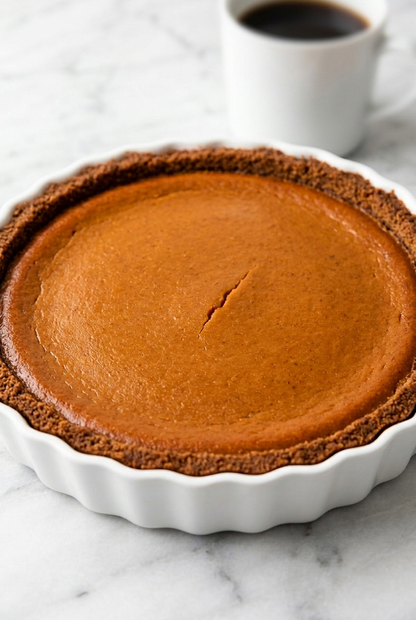 gingersnap crust sweet potato pie