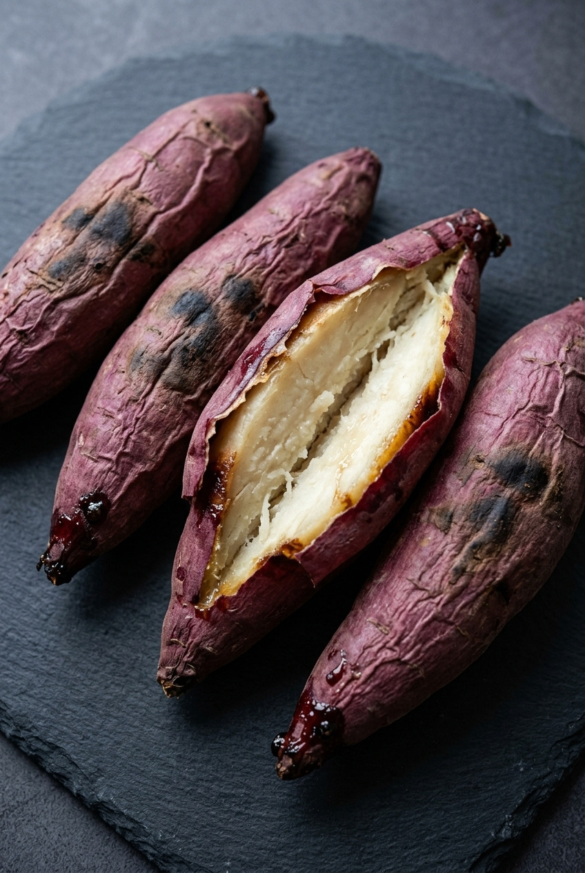gun goguma korean roasted sweet potatoes