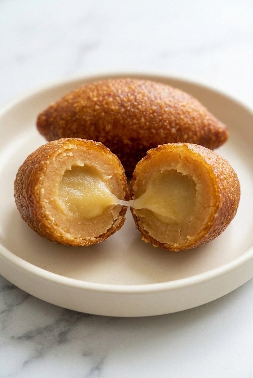 khoai lang ken vietnamese fried sweet potato balls close up