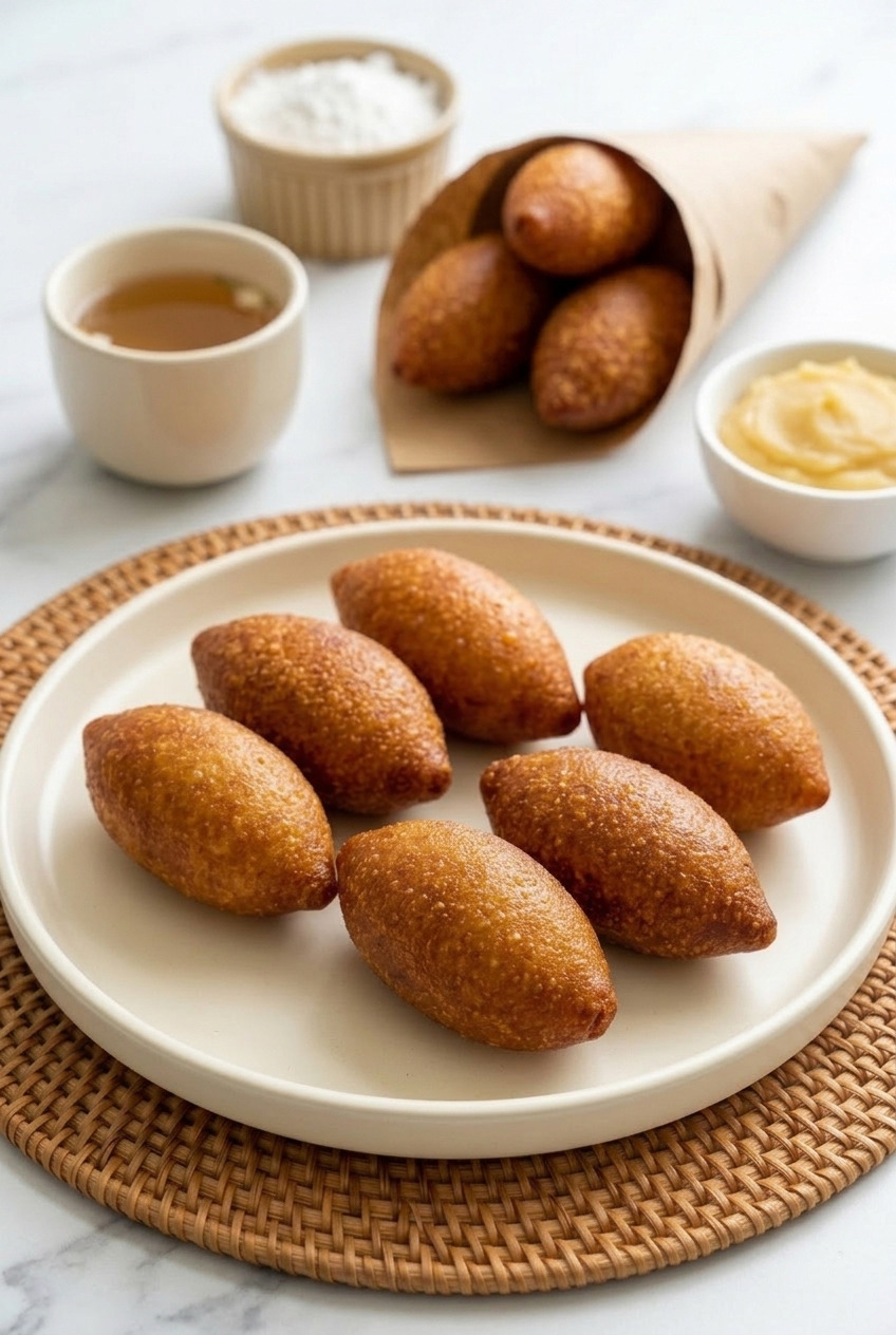 khoai lang ken vietnamese fried sweet potato balls complete meal