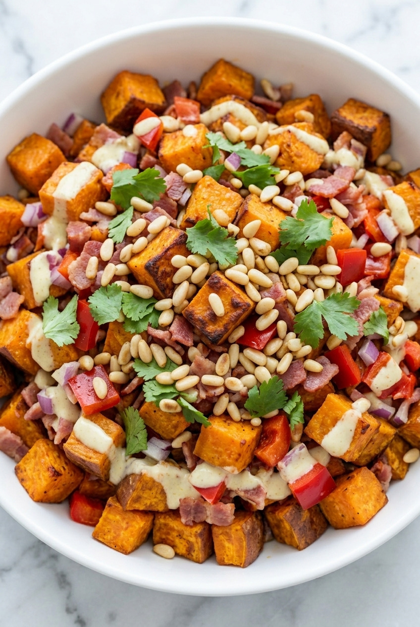 kumara and bacon salad new zealand