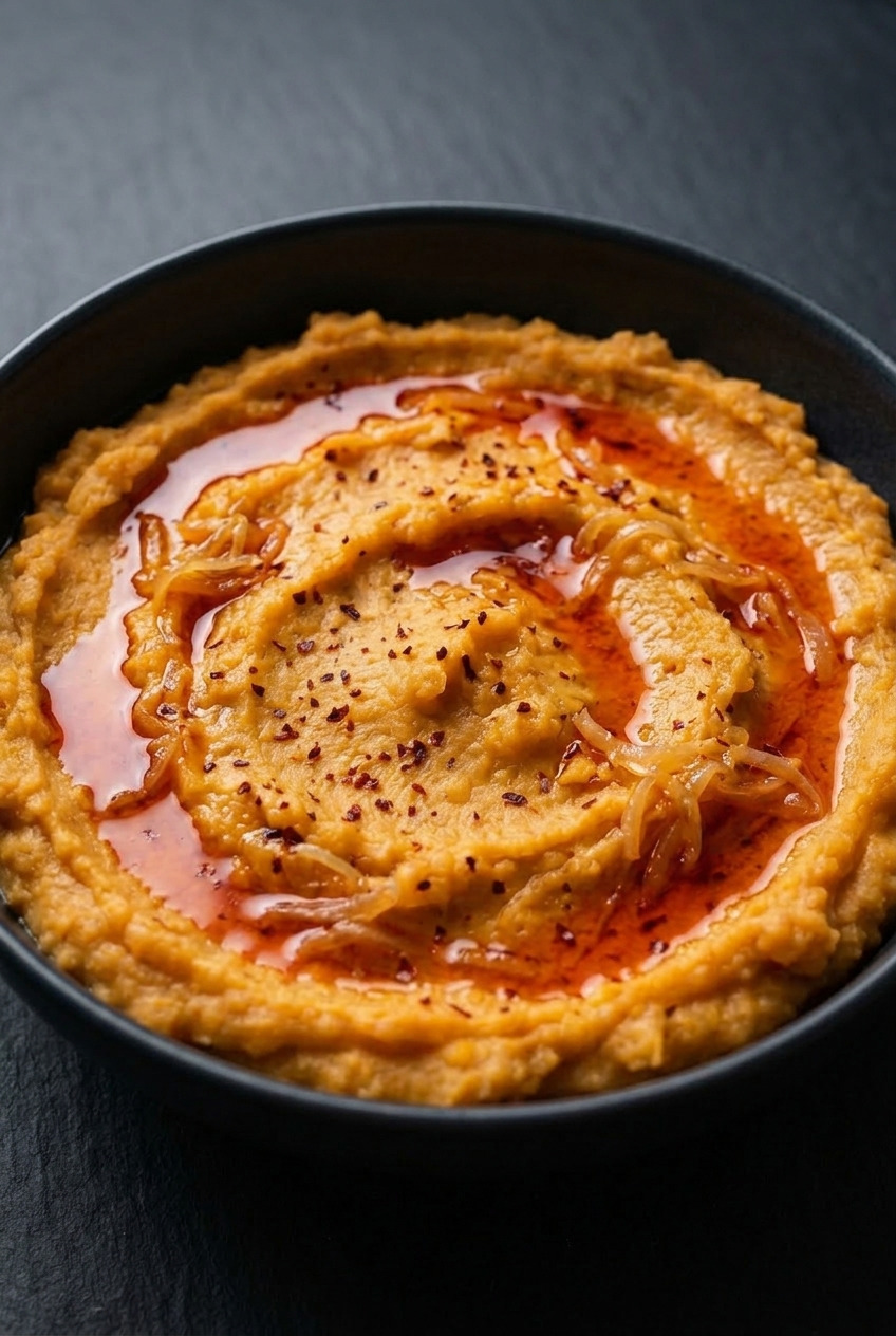 nagoti dzogbo ewe sweet potato breakfast porridge side view