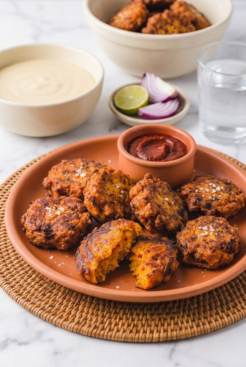 nigerian sweet potato fritters complete meal
