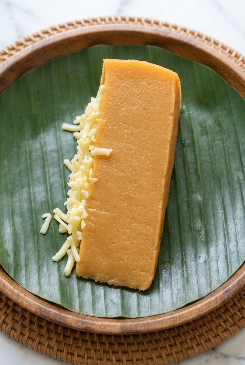 nilupak na kamote filipino mashed sweet potato served