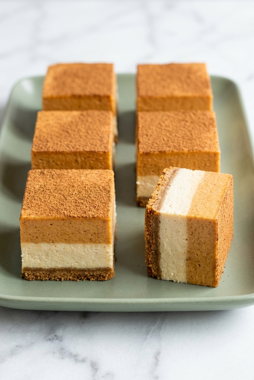 nobake sweet potato cheesecake bars