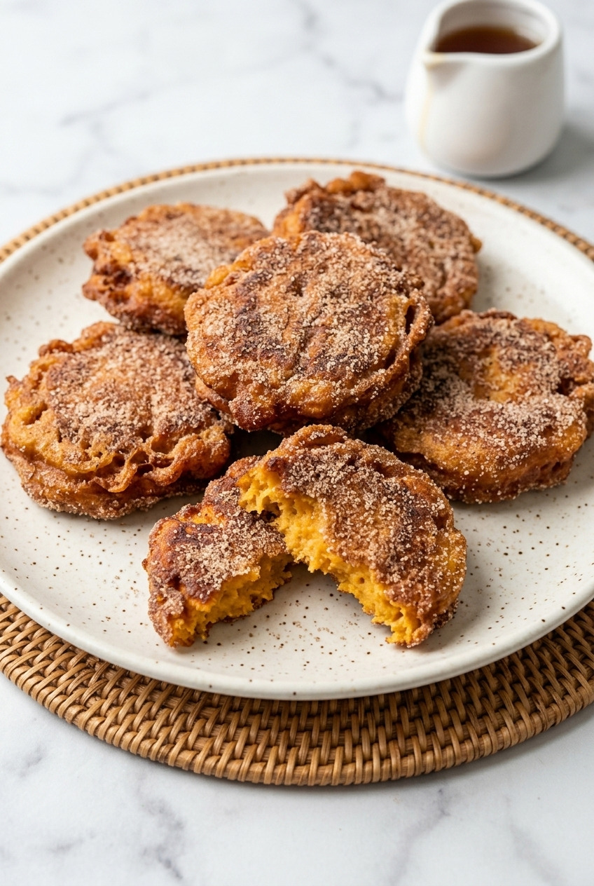south african sweet potato fritters
