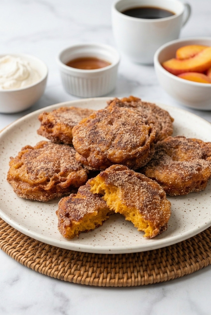 south african sweet potato fritters complete meal