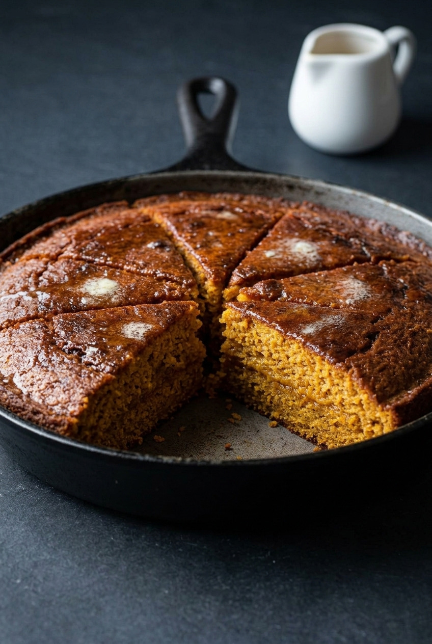 southern sweet potato cornbread