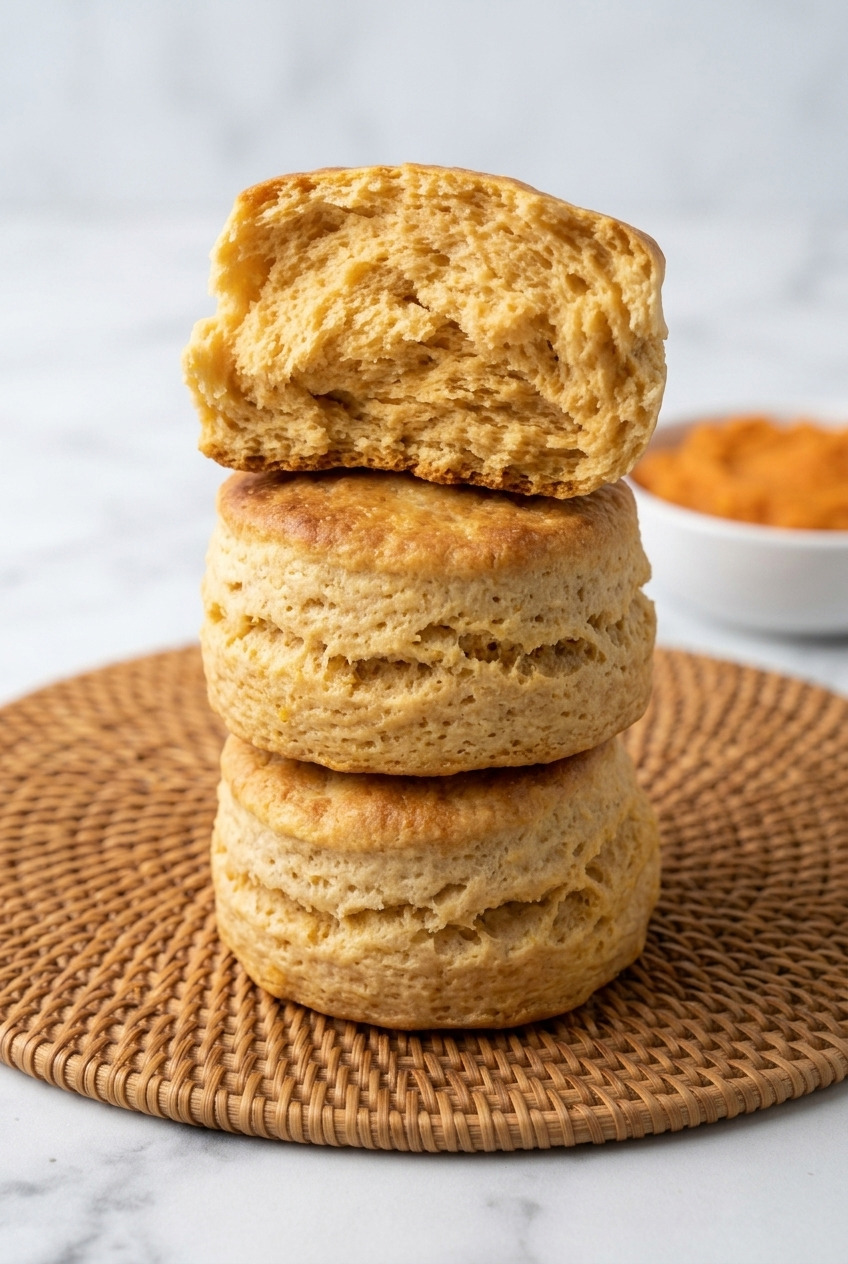 sweet potato angel biscuits