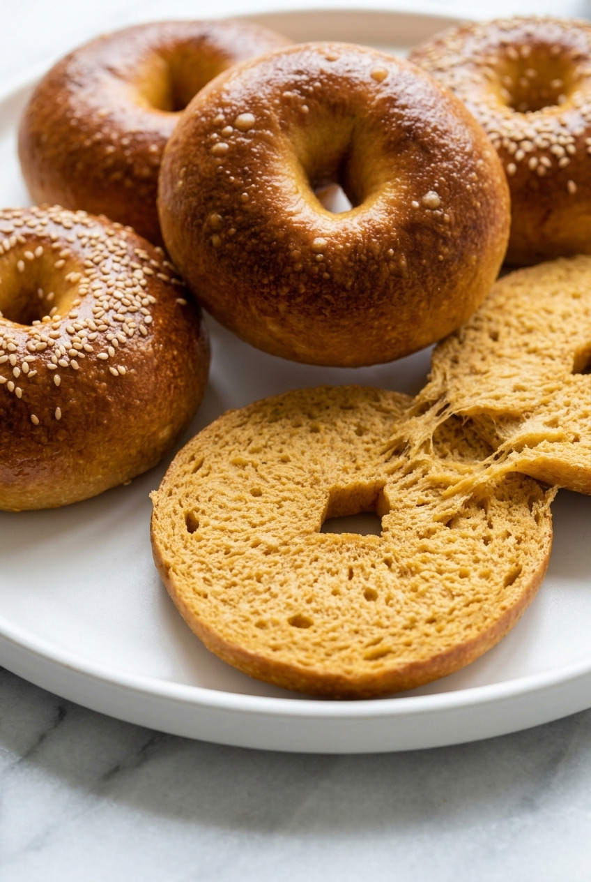 sweet potato bagels
