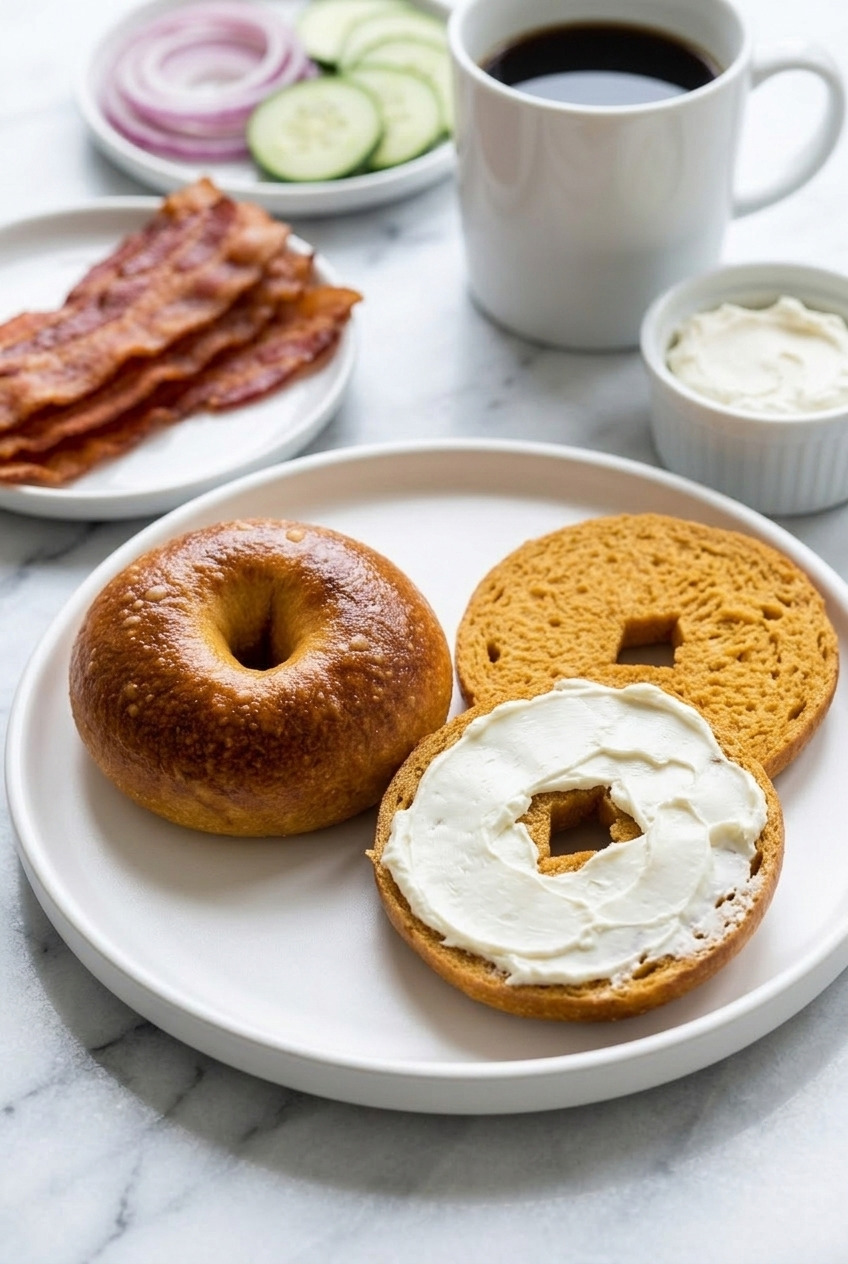 sweet potato bagels complete meal