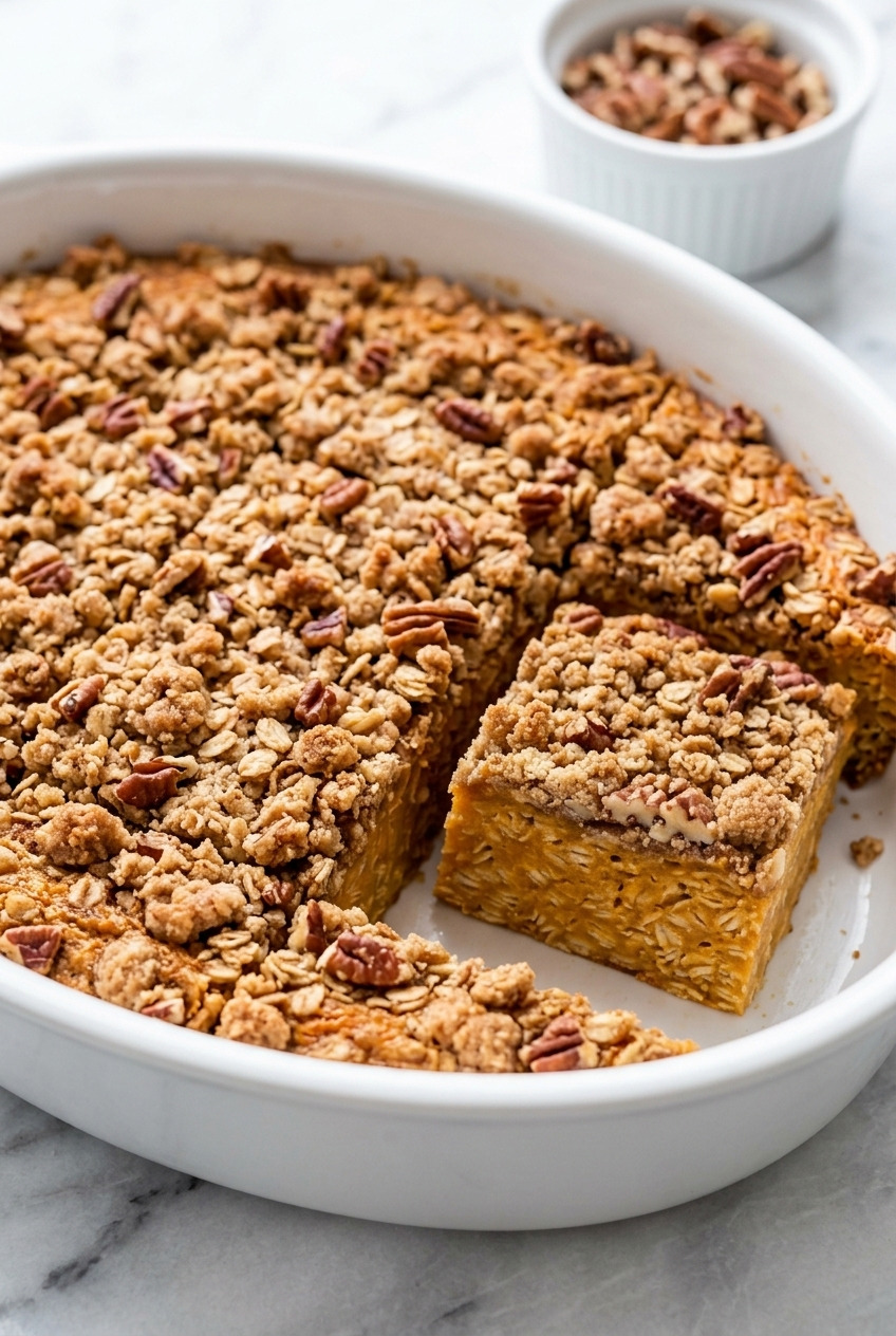 sweet potato baked oatmeal