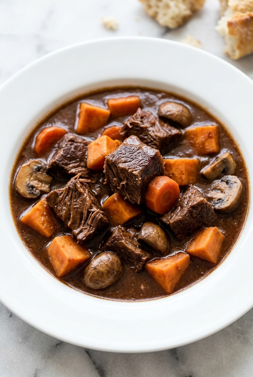 sweet potato beef stew
