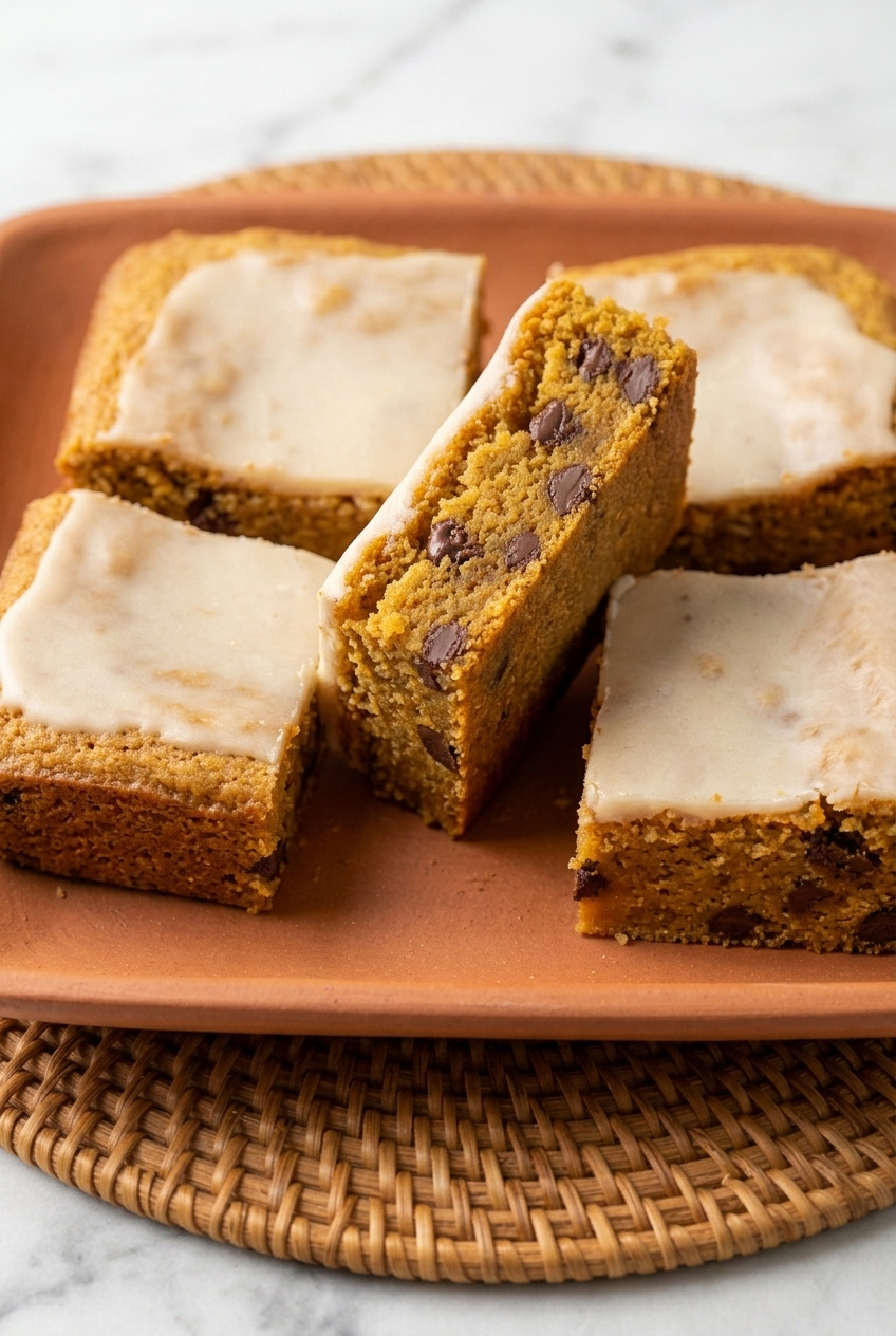 sweet potato blondies