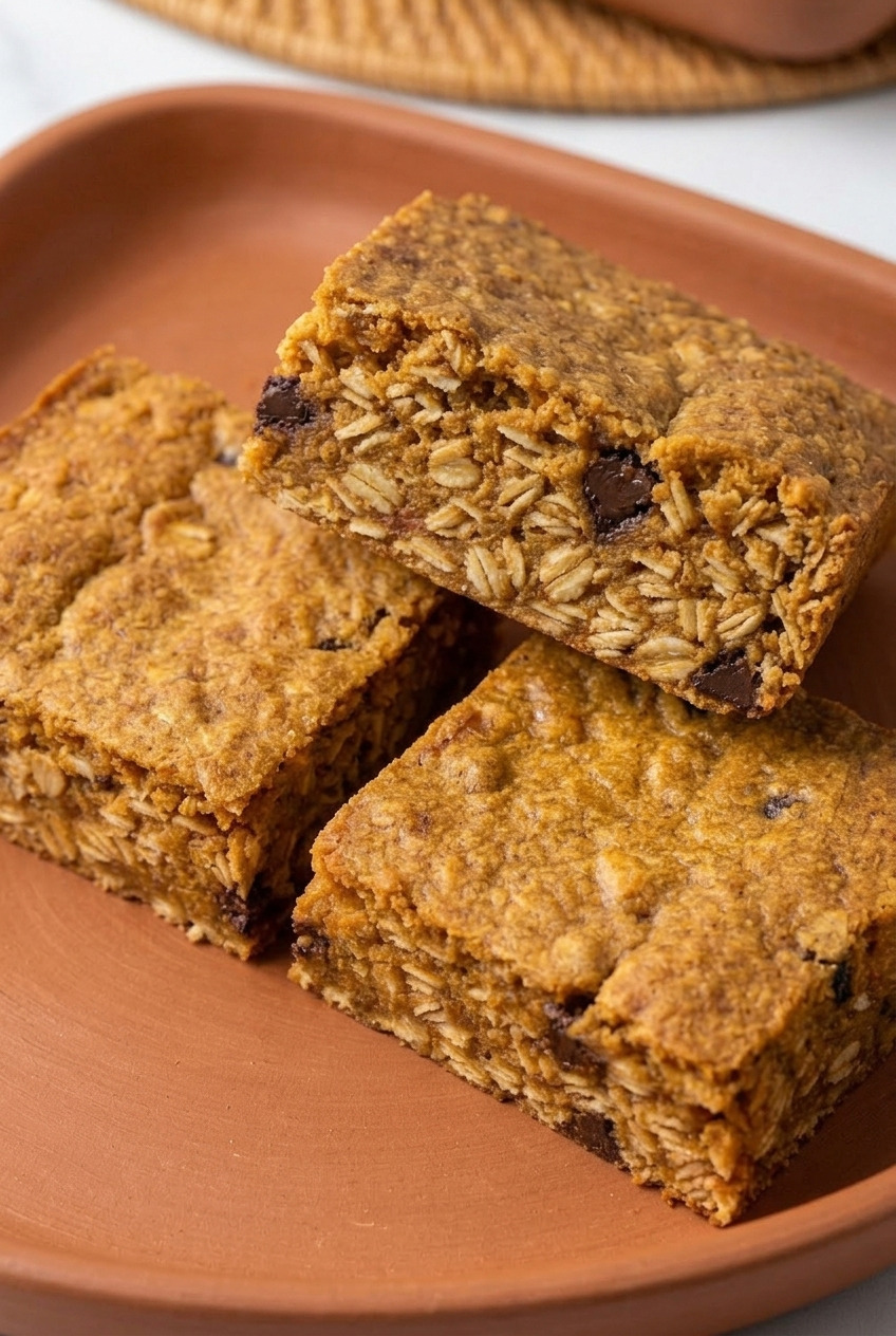 sweet potato breakfast bars dinner scene