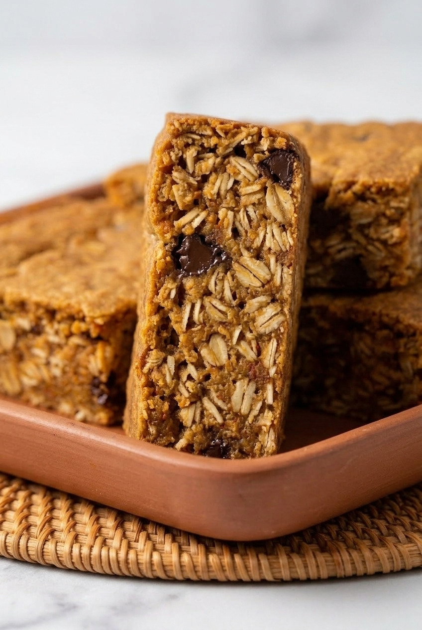 sweet potato breakfast bars served