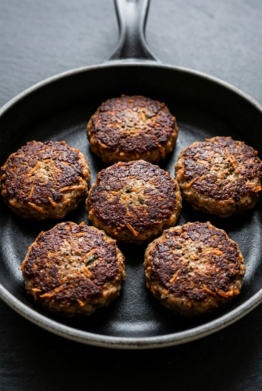 sweet potato breakfast sausage patties