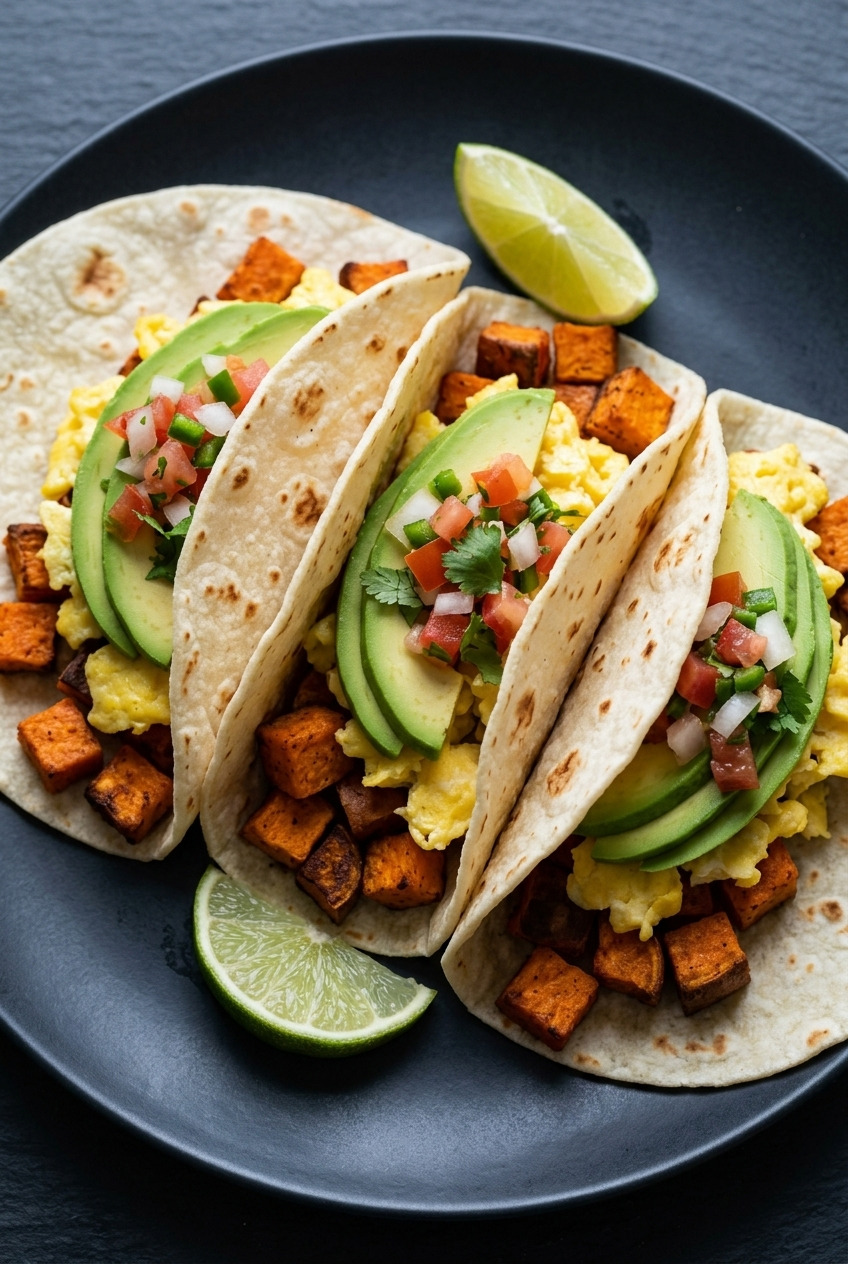 sweet potato breakfast tacos