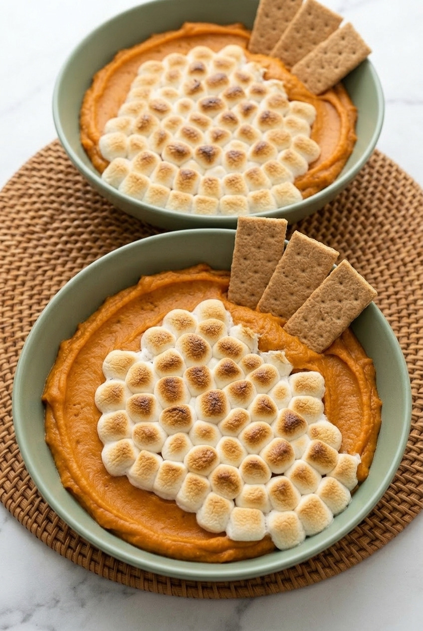 sweet potato casserole dessert dip dinner scene