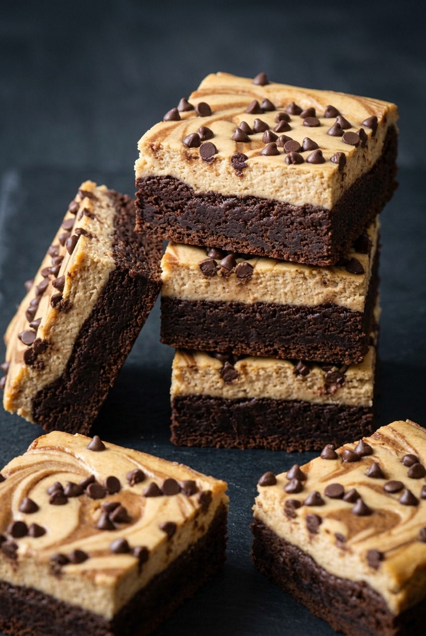 sweet potato cheesecake brownies